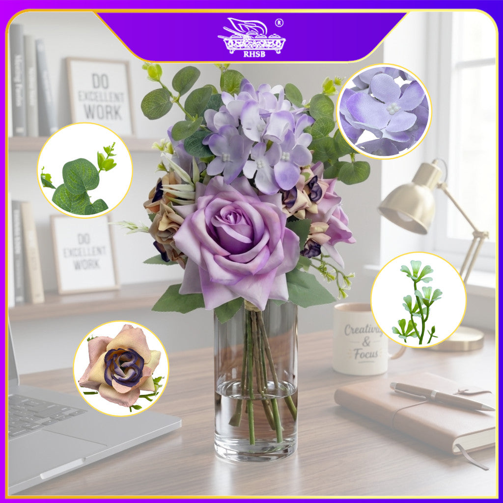 [1 PC] ARTIFICIAL ROSE / HAND BOUQUET / BUNGA ROSE / BUNGA HIASAN / ARTIFICIAL FLOWER / FLOWER ARRANGEMENT / AF10026