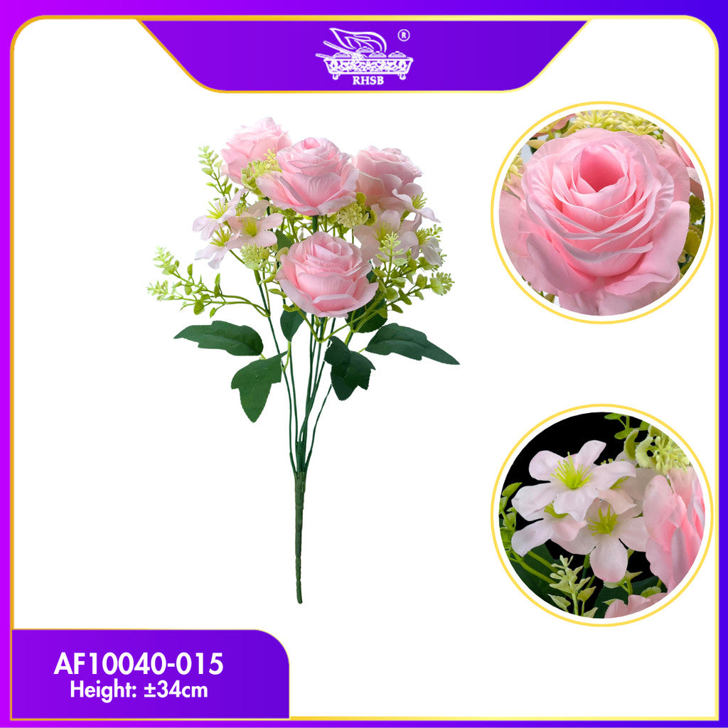 [1PC] ARTIFICIAL  ROSE / HAND BOUQUET / BUNGA ROSE / BUNGA HIASAN / ARTIFICIAL FLOWER / FLOWER AF10040