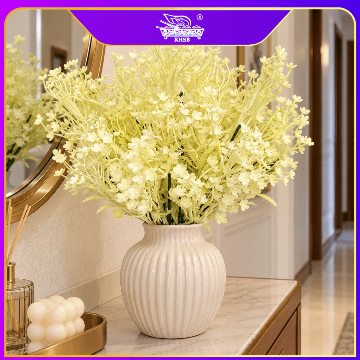 [1 PC] ARTIFICIAL BABY BREATH / BUNGA FILLET / BUNGA HIASAN / HAND BOUQUET / ARTIFICIAL FLOWER  AF1953