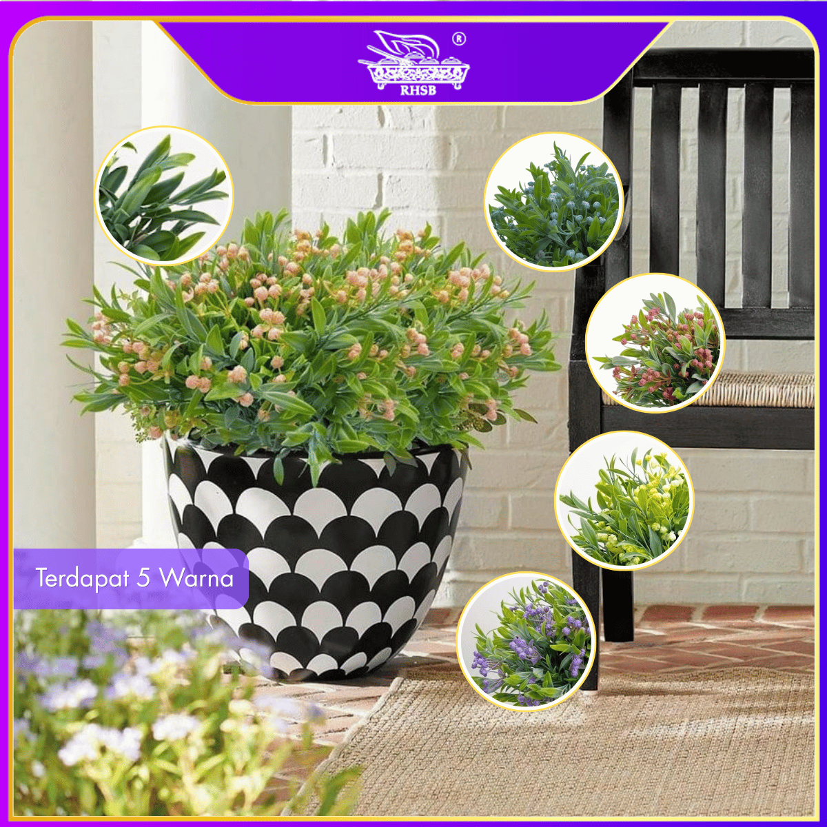 [1 PC] Artificial Baby Breath | Hand Bouquet | Bunga Tangan | Bunga Hiasan | Artificial Flower | AF10054