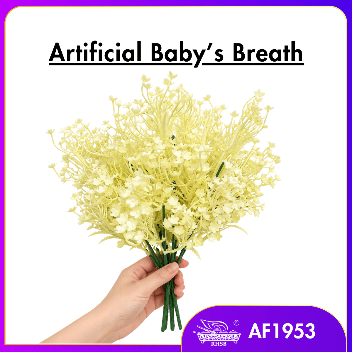 [1 PC] ARTIFICIAL BABY BREATH / BUNGA FILLET / BUNGA HIASAN / HAND BOUQUET / ARTIFICIAL FLOWER  AF1953