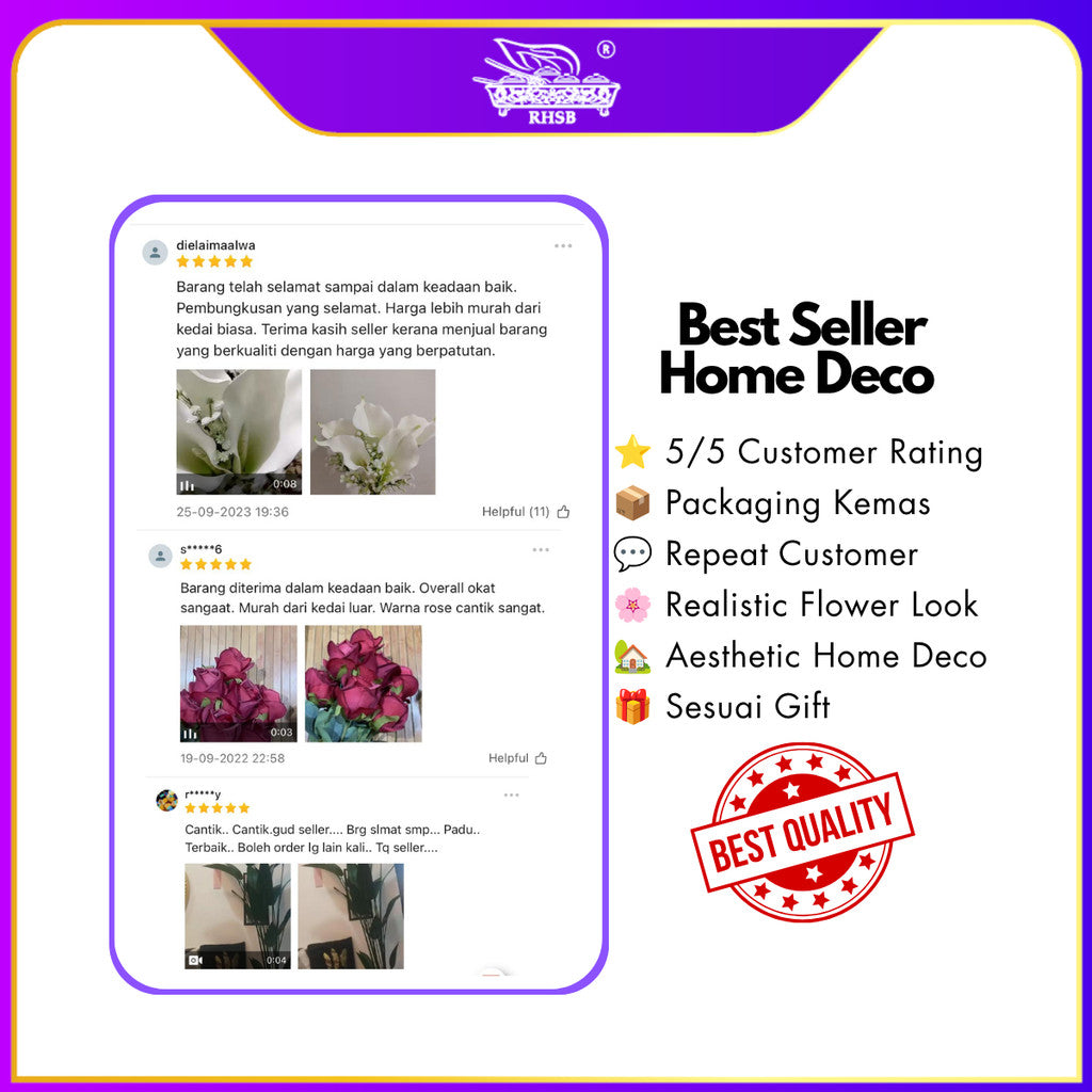 [1 PC] Bunga Rose Kawat Bulu Handmade | Bouquet Pipe Cleaner Aesthetic Hadiah Graduation Birthday AF10016