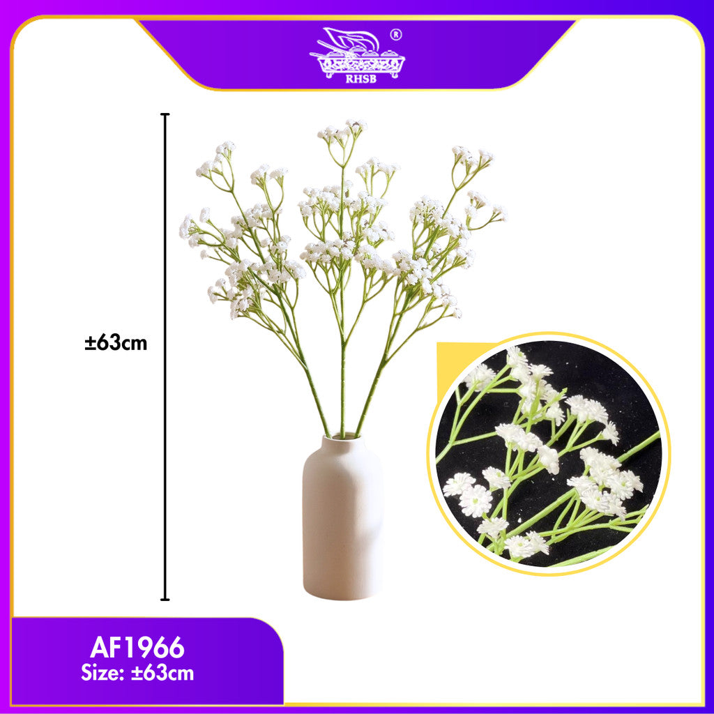 [1 PC] ARITFICIAL BABY BREATH / HAND BOUQUET / BUNGA BABY BREATH / BUNGA HIASAN / ARTIFICIAL FLOWER / FLOWER AF1966